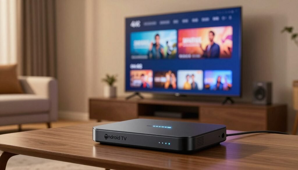 android tv box för 4k streaming android
