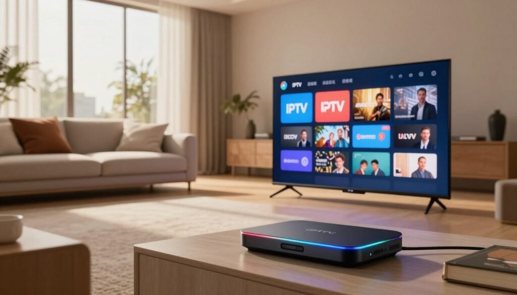 smart tv app och iptv box för att streama tv